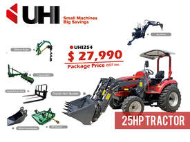 25HP UHI254 Tractor with 7 Attachments - picture0' - Click to enlarge