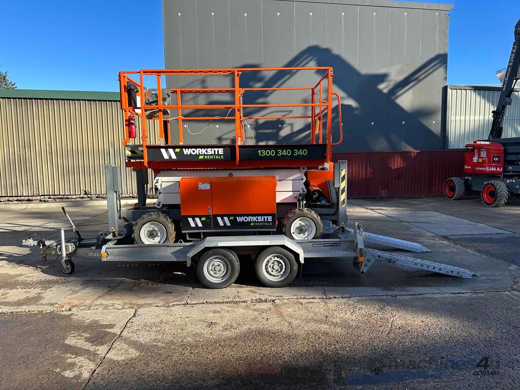 Used 2020 snorkel S2255RT Rough Terrain Scissor Lift in NORTH