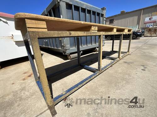 Fabricated Steel Work Bench