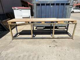 Fabricated Steel Work Bench - picture1' - Click to enlarge