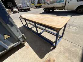 Fabricated Steel Work Bench - picture2' - Click to enlarge