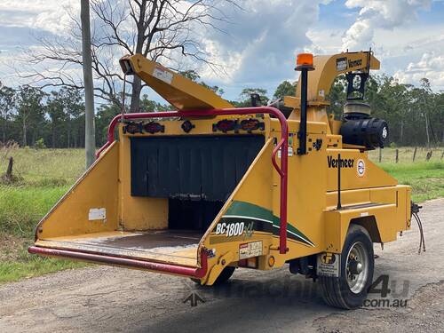 Vermeer BC1800 Wood Chipper Forestry Equipment