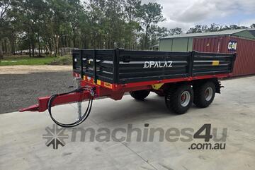 Palaz 8 ton Tandem Axle Farm Tipping Trailer