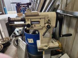 Bench Manual Roll Former, Unbranded Model IK-1.2, Manufactured 2018, SN: 31908, Mounted on Fabricate - picture2' - Click to enlarge