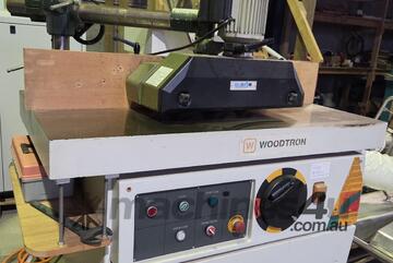 WOODTRON T130A +P/FEED *Sold*. HELMA AUTO TWIN COPY SHAPER. UNION-ONE TENONER S/TABLE 3 x HEADS WOODTRON T130A +P/FEED *Sold*. HELMA AUTO TWIN COPY SHAPER. UNION-ONE TENONER S/TABLE 3 x HEADS