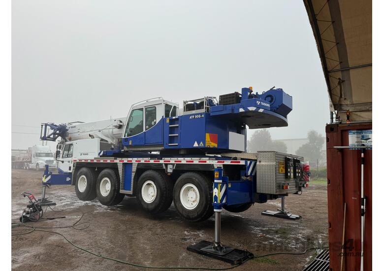 caption GLEASON CRANES 2011 TADANO ATF90G-4 ALL TERRAIN CRANE