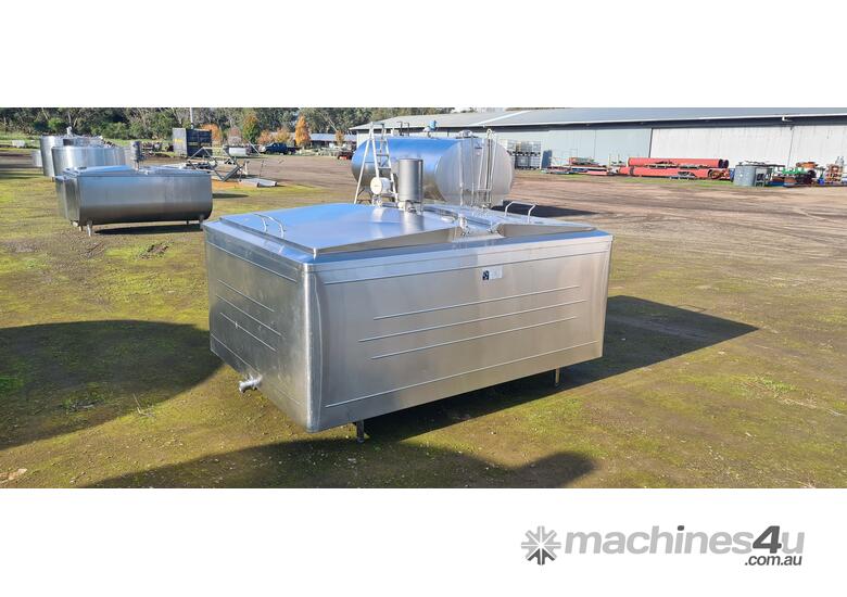 caption 1850L Stainless Steel Tank – Milk Vat (Dairy Kold)