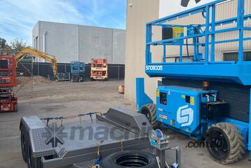 7x3 Scissor Lift Trailer -Tandem Axle
