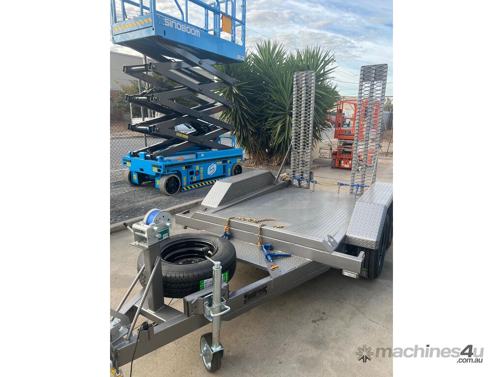 Buy New 2024 ACE Equipment 7x3 Scissor Lift Trailer Tandem Axle