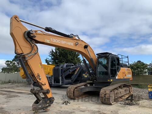 caption 2021 Case CX300C Excavator - 30-Tonne | 3 x buckets