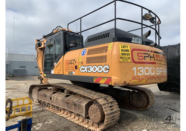 caption 2021 Case CX300C Excavator - 30-Tonne | 3 x buckets