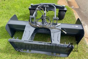 Box Blade Skid Steer Barrett Hydraulic Wheels 1570mm