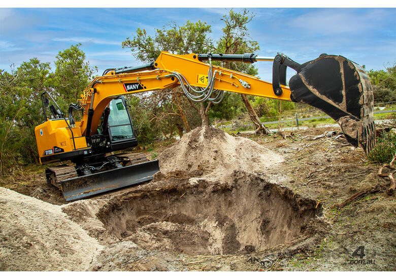 2023 SANY SY155U Excavator | 900mm Pin Included | Demo Unit | SY015GCC22808 