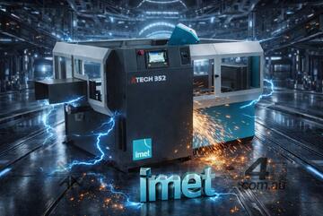 IMET K-TECH 352 F1200 AUTO BANDSAW | DOUBLE MITRE | AUTO | PIVOT | 350 X 200MM (ITALIAN)