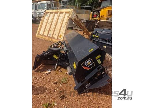 caption 2018 CAT BA118C Broom Attachment