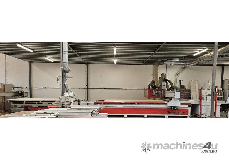 caption WOODTRON RAPID CNC Used