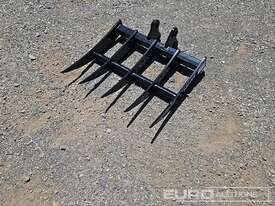 Unused Captok Rake Excavator Attachments, Pin Diameter 1 inch  - picture0' - Click to enlarge