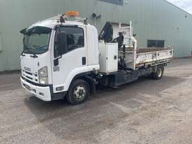 2013 Isuzu FRR600 (4x2) Tipper with Hiab (Ex-Council) - picture0' - Click to enlarge