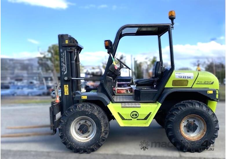 caption AGRIA TH250 Rough Terrain Forklift