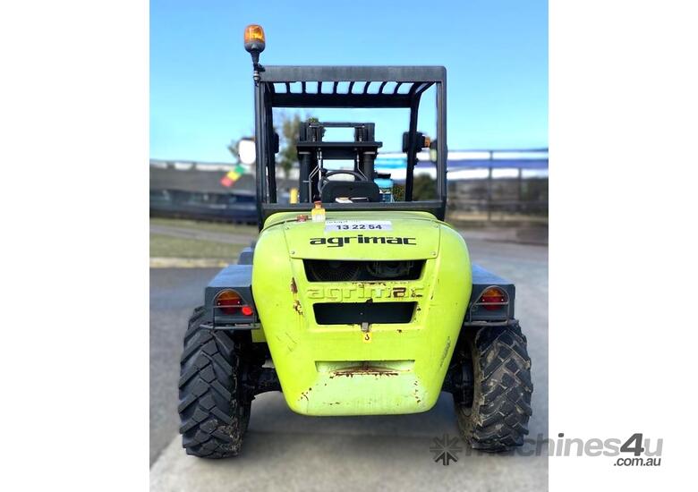 caption AGRIA TH250 Rough Terrain Forklift