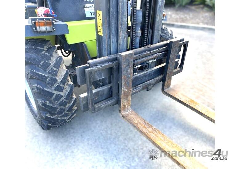caption AGRIA TH250 Rough Terrain Forklift