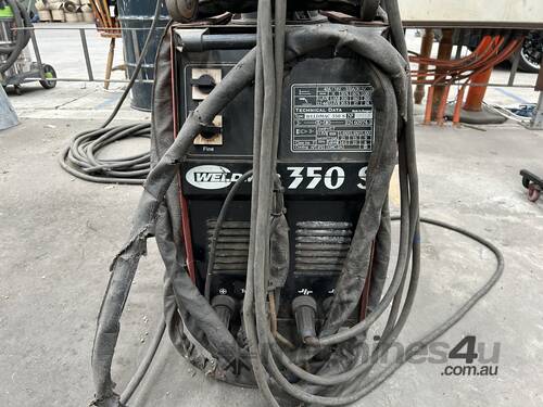 Weldmac 350 S MIG Welder & Wire Feeder