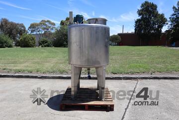 Stainless Steel Tank with Mixer Agitator - 650L - JMA Engineering
