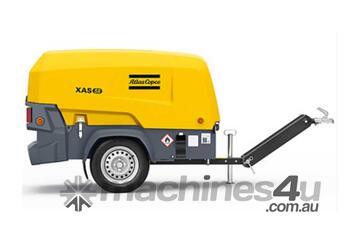 ATLAS COPCO XAS 58 KD Air Compressor 120cfm 100psi Portable Towable ATLAS COPCO XAS 58 KD Air Compressor 120cfm 100psi Portable Towable