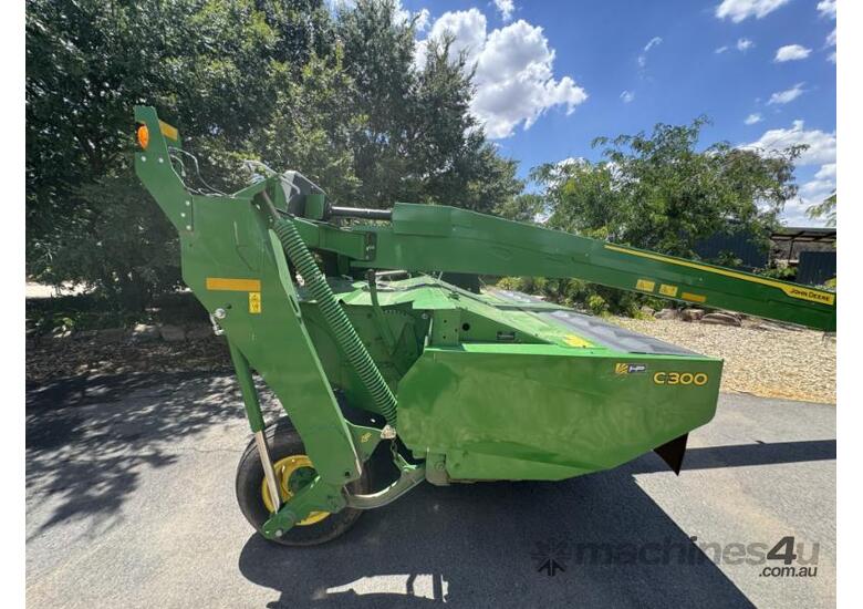 caption John Deere C300 Mower Conditioner