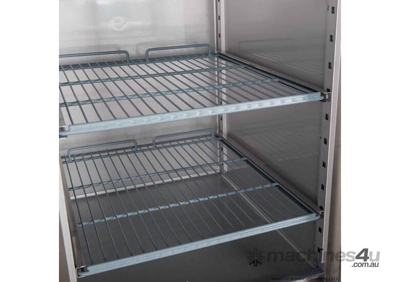 FED-X S/S Two Full Door Upright Freezer XURF1200SFV