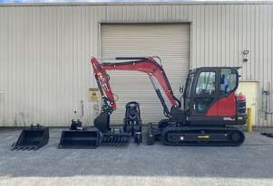 6.0 Gen 3 excavator with enclosed cab and air conditioning from $59,990+GST or around $299 per week