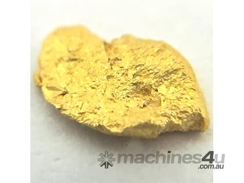 caption NATURAL AUSTRALIAN GOLD NUGGET