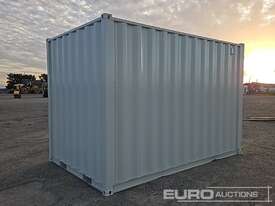 Unused 12' Mini Container, Single Walk Door, Lock Box, Window, Fork Pockets  - picture1' - Click to enlarge