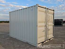 Unused 12' Mini Container, Single Walk Door, Lock Box, Window, Fork Pockets  - picture2' - Click to enlarge