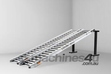 3.6m, 4500Kg capacity - SureWeld Aluminium Loading Ramp - Pneumatic Series - WA STOCK