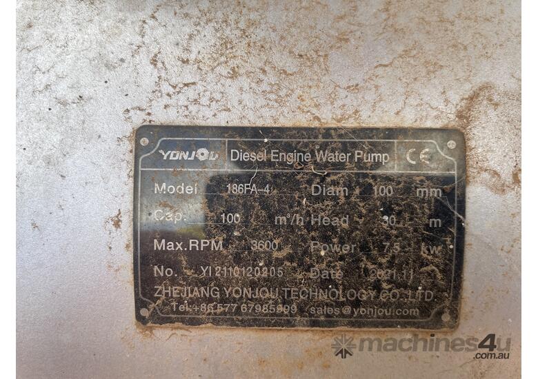 caption Yonlou Diesel Engine Water Pump