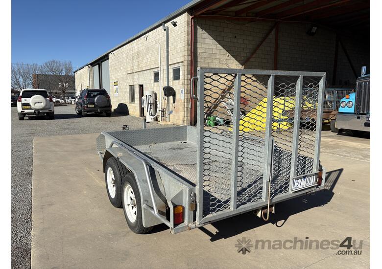 caption 2014 Phil Plant Trailer Dual Axle With Loading Ramp