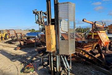 (9582) Lyco Powerhouse Post Driver with Hydraulic Sideshift (Mount Gambier, SA)