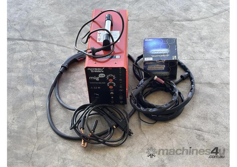 caption ROSSI MIG 220 INVERTER WELDER