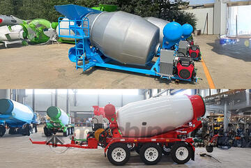 5 cu.m Cement Mixer for Cement. Topsoil, Mulch, Compost, Roadbase, Stones - PTO Optional