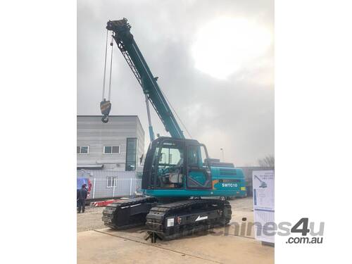caption 2024 Sunward SWTC10 Telescopic Crawler