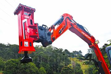 Excavator Post Rammer