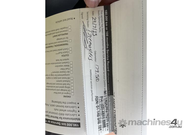 2016 Isuzu D-MAX SX High Ride 4x2 Dual Cab Utility (Diesel) (Auto)