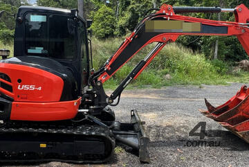 2024 Hitachi U55-4 Excavator, Tilt Hitch, E.M.U.S MS1159