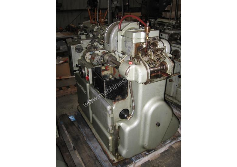 caption D6 Escomatic Swiss type machine