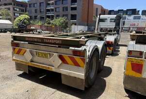 Krueger Trailer - Retractable Skel Bogie 20