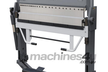 Manual Panbrake Folder PBB-5016/3SH, 1270mm Pan and Box Brake Foot Clamp, Max Clamping Bar Lift 45mm