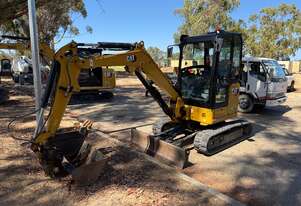 2022 CAT 303.3 CR Mini Excavator with Attachments