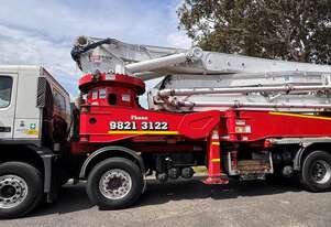 2008 Volvo FM13 with 2008 Antonelli AR47.5-125 Concrete Pump Truck (47M)