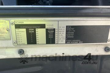 Scania 2012   R620 Prime Mover